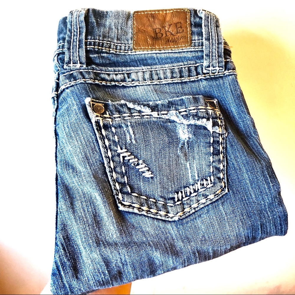 Buckle Stella Jeans Ripped Slim Boot Cut